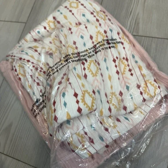 NEW MUK LUKS Butter Knit Western Prairie Pajama Set Women's Small Button Front - Picture 8 of 9